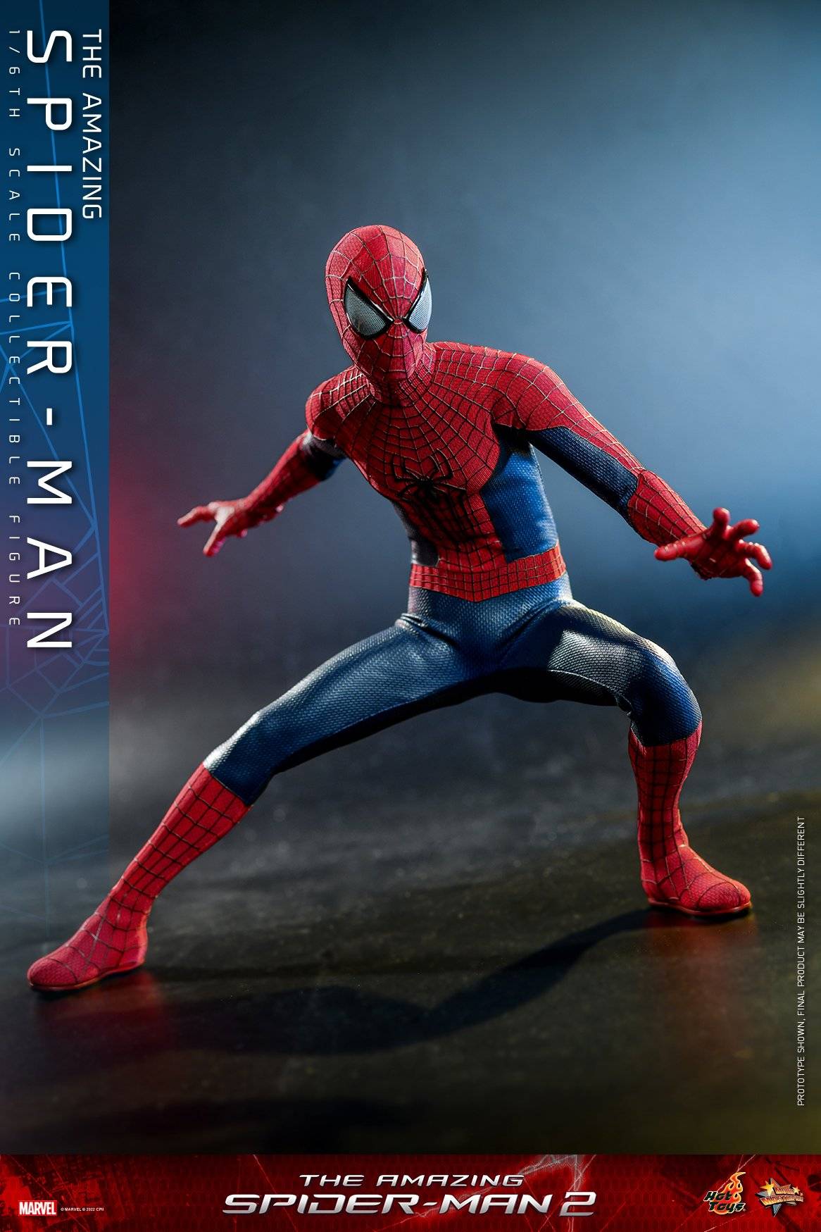 SpiderMan Hot Toys MMS658 The Amazing SpiderMan 2 1/6th scale