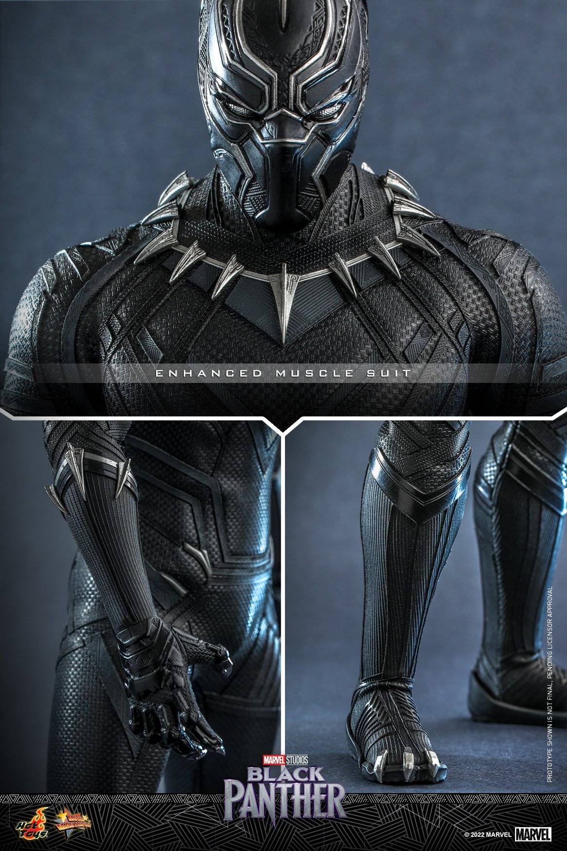Black Panther (Original Suit) Hot Toys MMS671 1/6th scale Collectible