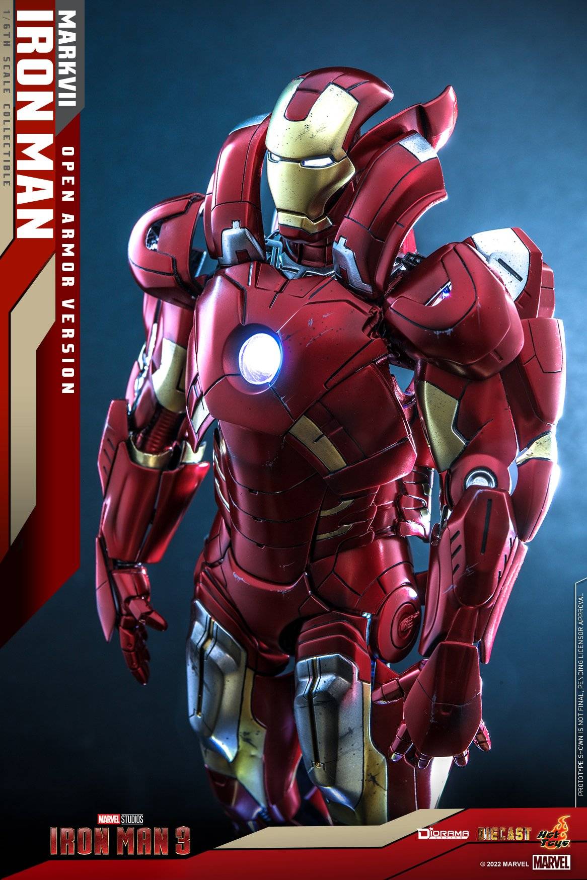 Iron Man Mark VII (Open Armor Version) Hot Toys DS004D51 Iron Man 3 1/6th scale Collectible