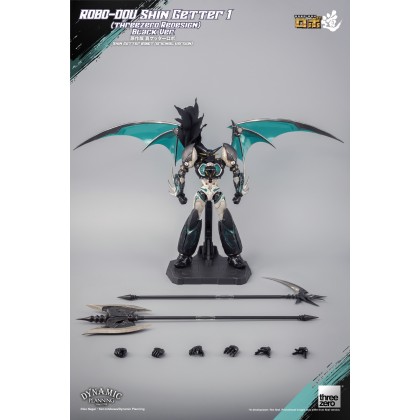 Shin Getter 1 (ThreeZero Redesign) Black Ver. - ThreeZero