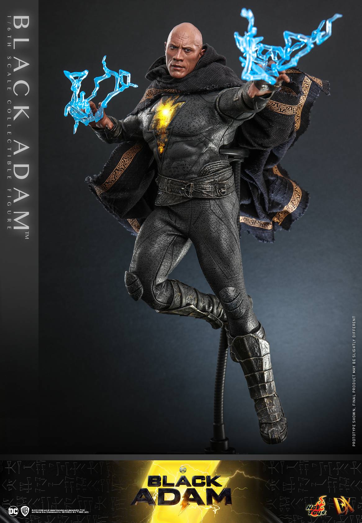 Black Adam Hot Toys DX29 Black Adam 1/6th scale
