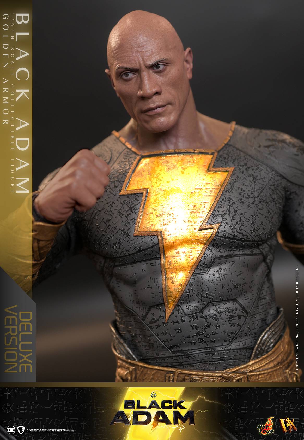 Black Adam (Golden Armor)(Deluxe Version) Hot Toys DX31 Black Adam 1