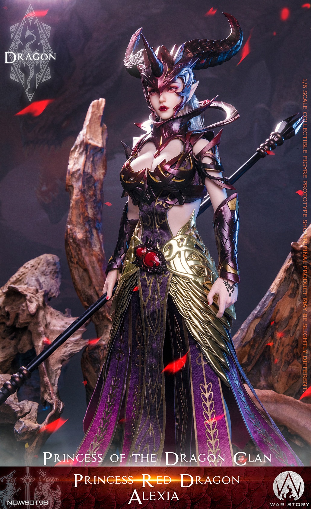 Red Dragon Alexia - War Story WS019B 1/6th scale Dragon Princess