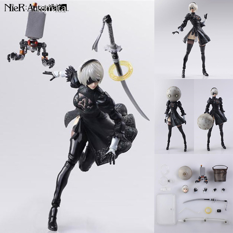 Bring Arts (Square Enix) 2B & Machine Lifeform (Set Of 2) - Square Enix Bring Arts Kai Nier Automata -superhero-scifi-robot Sales 2023 lWqMotWH1633428868