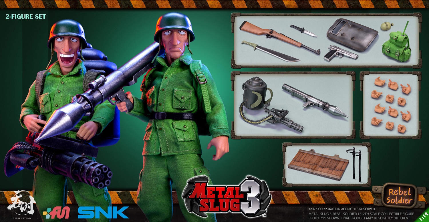 Rebel Soldier (Double Set) - Tunshi Studio Metal Slug III 1/12th Scale 12 Rebel Soldier (Double Set) - Tunshi Studio Metal Slug III 1/12th Scale -superhero-scifi-robot Sales 2023 EV2OlOIb1634425621