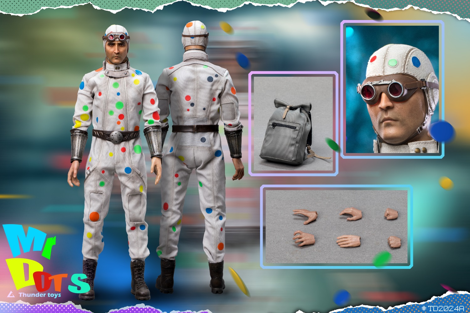 Mr Dots (A Version) - Thunder Toys 1/6th Scale 12 Mr Dots (A Version) - Thunder Toys 1/6th Scale -superhero-scifi-robot Sales 2023 JhDyV6RD1636122002