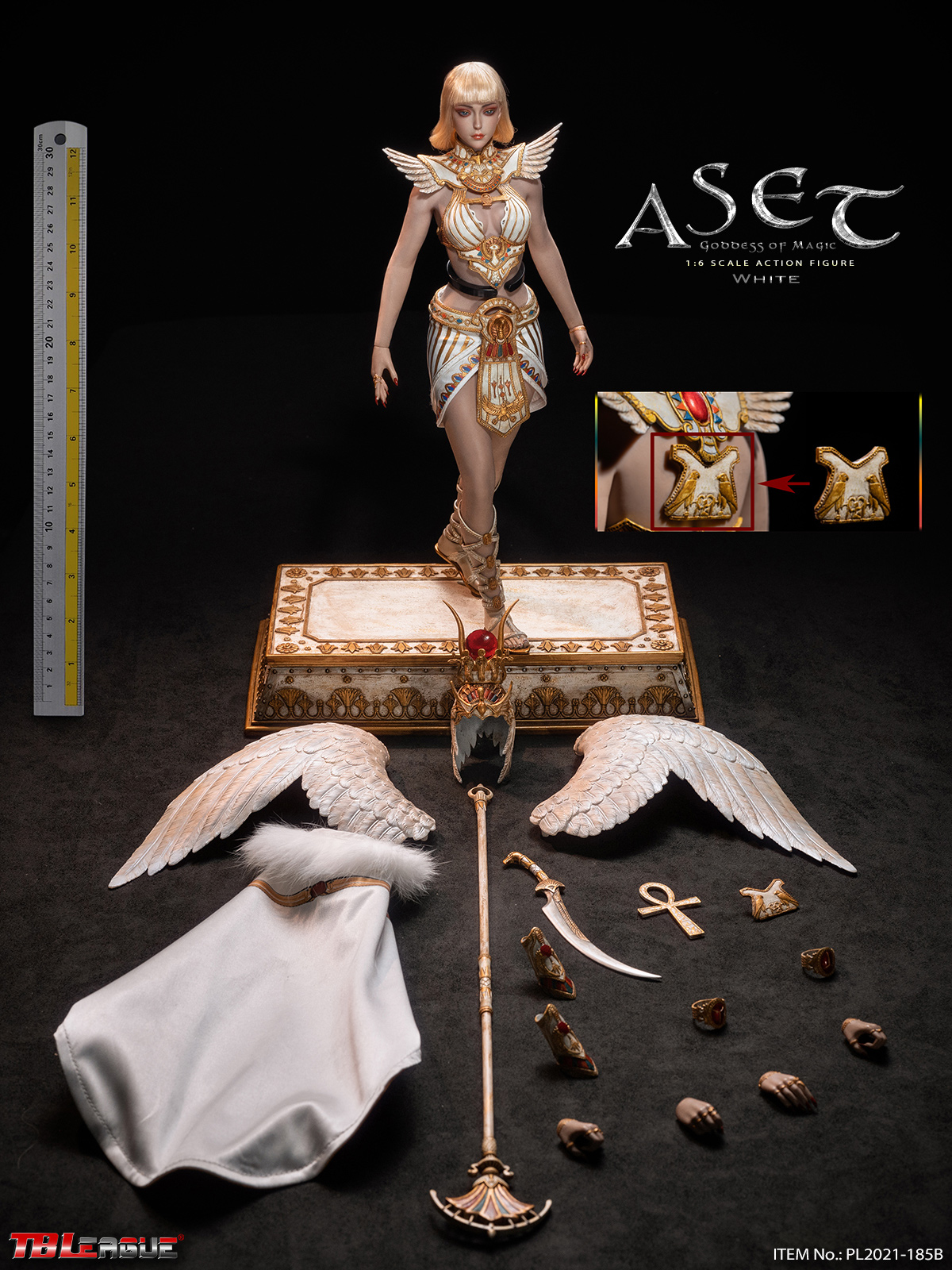 Aset (White) - TBLeague 1/6th Scale Goddess Of Magic Action Figure 12 Aset (White) - TBLeague 1/6th Scale Goddess Of Magic Action Figure -superhero-scifi-robot Sales 2023 vdt8qPfH1638298857