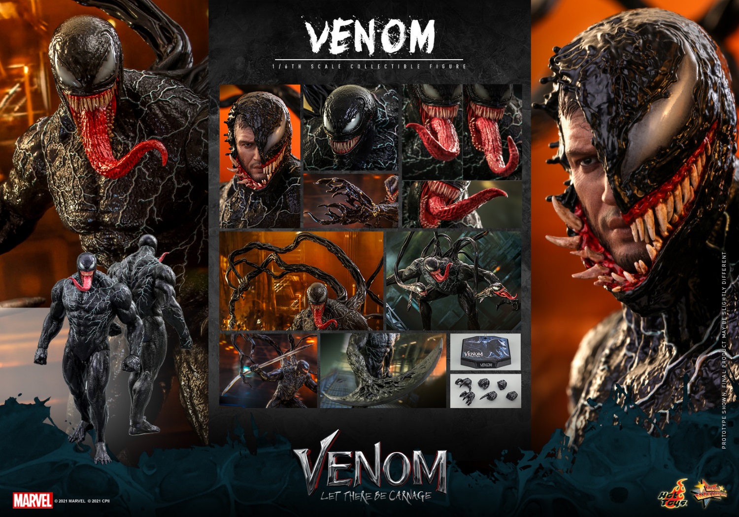 Venom - Hot Toys MMS626 Venom Let There Be Carnage 1/6th Scale Collectible Figure 12 Venom - Hot Toys MMS626 Venom Let There Be Carnage 1/6th Scale Collectible Figure -superhero-scifi-robot Sales 2023 RwlCQNYS1638303846