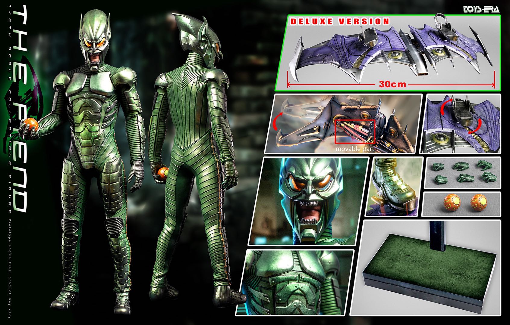 The Fiend (Deluxe Version) - Toys Era 1/6th Scale 2 Boxes Set -superhero-scifi-robot Sales 2023 r3rknozH1638906007