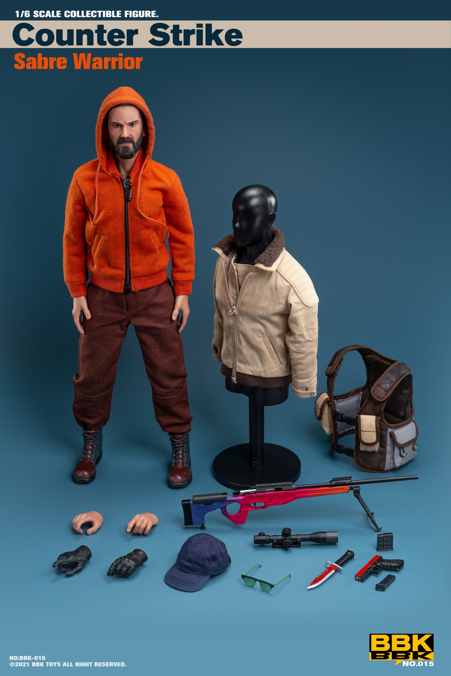 Saber Warrior - BBK 1/6th Scale Counter Strike 12 Saber Warrior - BBK 1/6th Scale Counter Strike -superhero-scifi-robot Sales 2023 rYP1WuOn1639072860