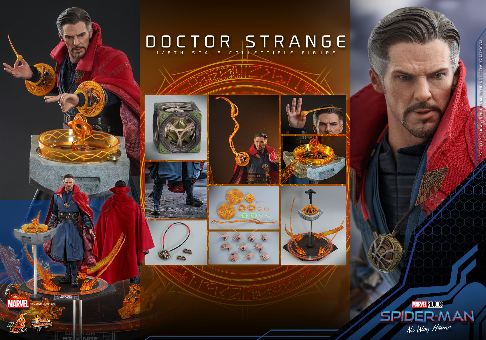 Doctor Strange - Hot Toys MMS629 No Way Home 1/6th Scale Collectible -superhero-scifi-robot Sales 2023 8QgfXEfe1639649234