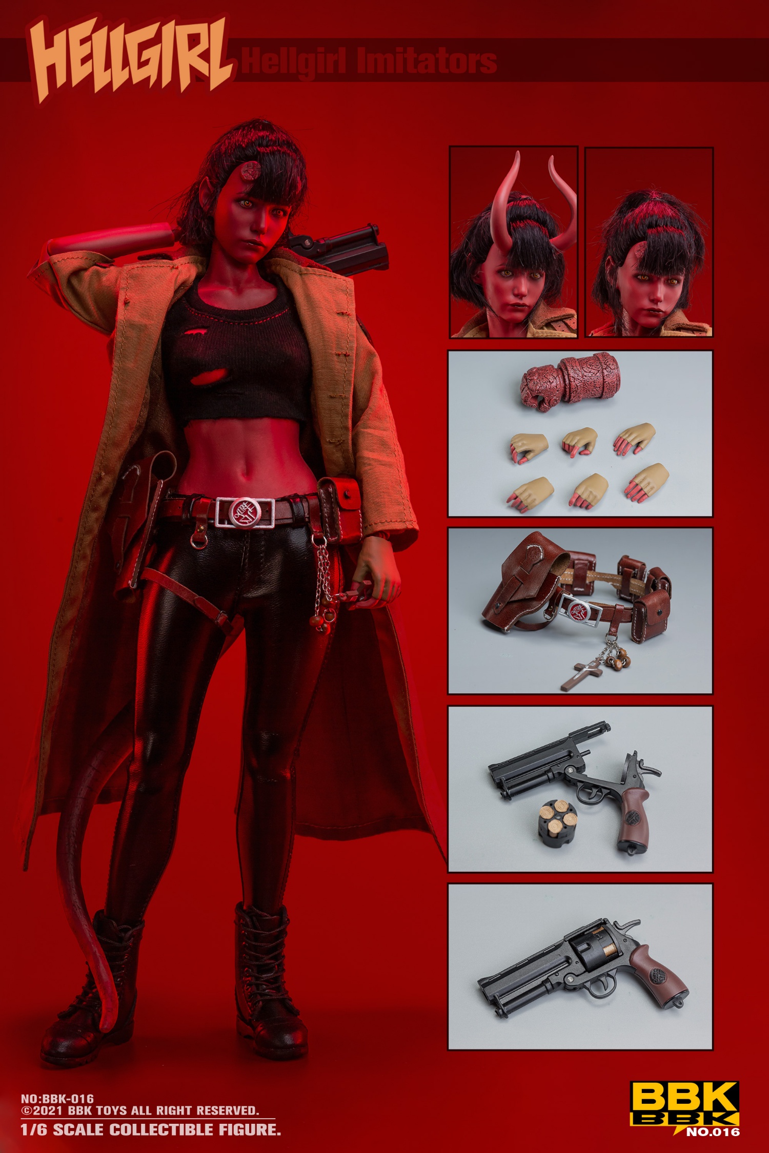 Hellgirl Imitators - BBK 1/6th Scale 14 Hellgirl Imitators - BBK 1/6th Scale -action_heroes_kaiju Sales Store S1FuZYPS1639803985