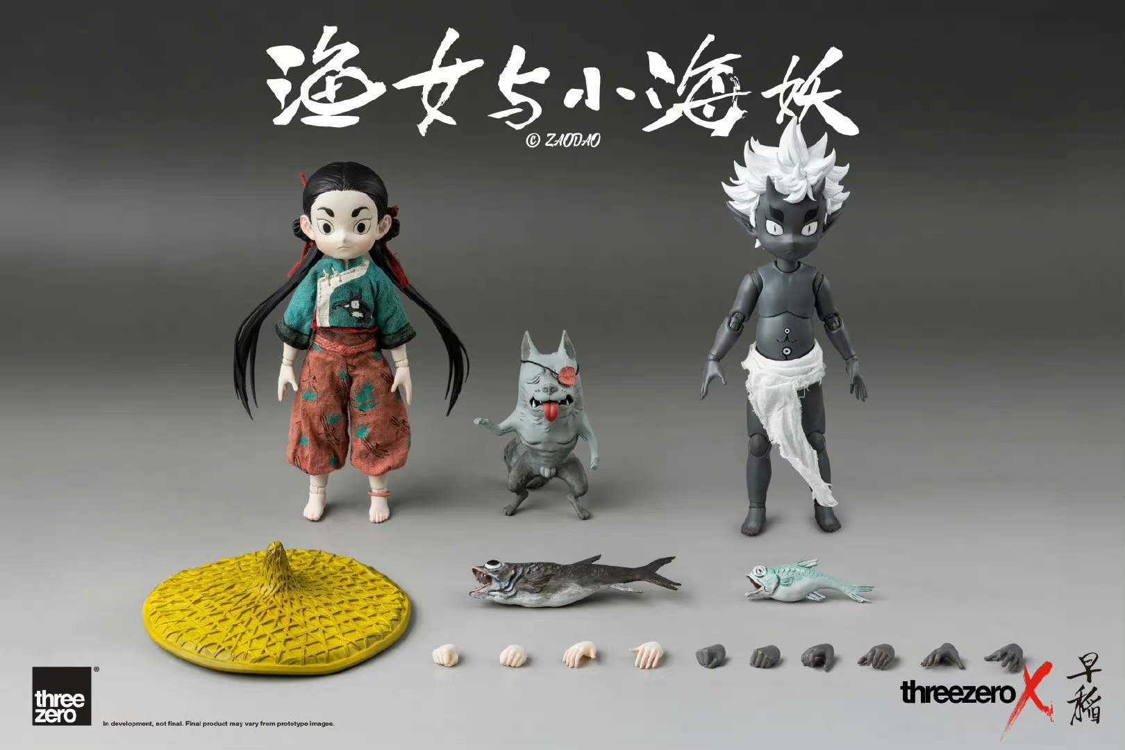 Fishergirl And Little Sea Elf (Standard Edition) - ThreeZero 1/6th Scale Zao Dao 14 Fishergirl And Little Sea Elf (Standard Edition) - ThreeZero 1/6th Scale Zao Dao -action_heroes_kaiju Sales Store OBsgNYBC1640763990