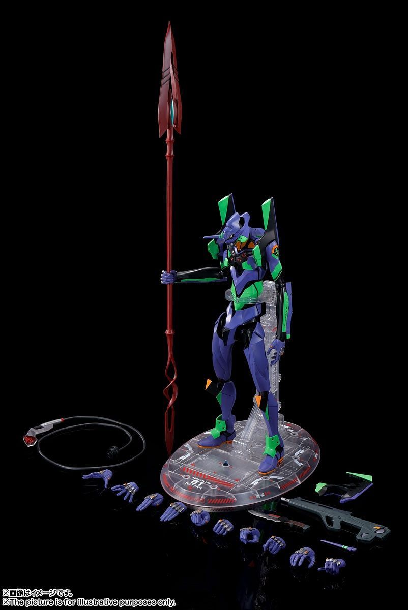 Robot Spirit (Bandai) Evangelion Unit-01 - Robot Spirits (SIDE EVA) + Spear Of Cassius (Renewal Color Edition) -action_heroes_kaiju Sales Store wogmi6bX1641376520