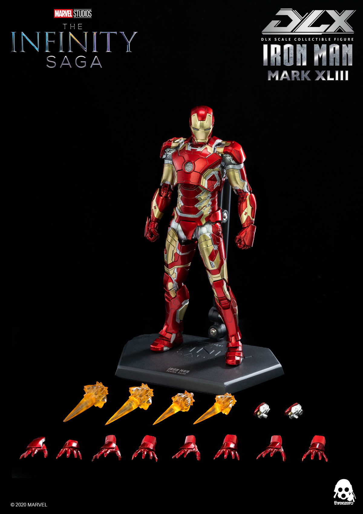 Iron Man Mark 43 (DLX) - ThreeZero Avengers - Infinity Saga 1/12th Scale 12 Iron Man Mark 43 (DLX) - ThreeZero Avengers - Infinity Saga 1/12th Scale -superhero-scifi-robot Sales 2023 TAb6XJz01643135258
