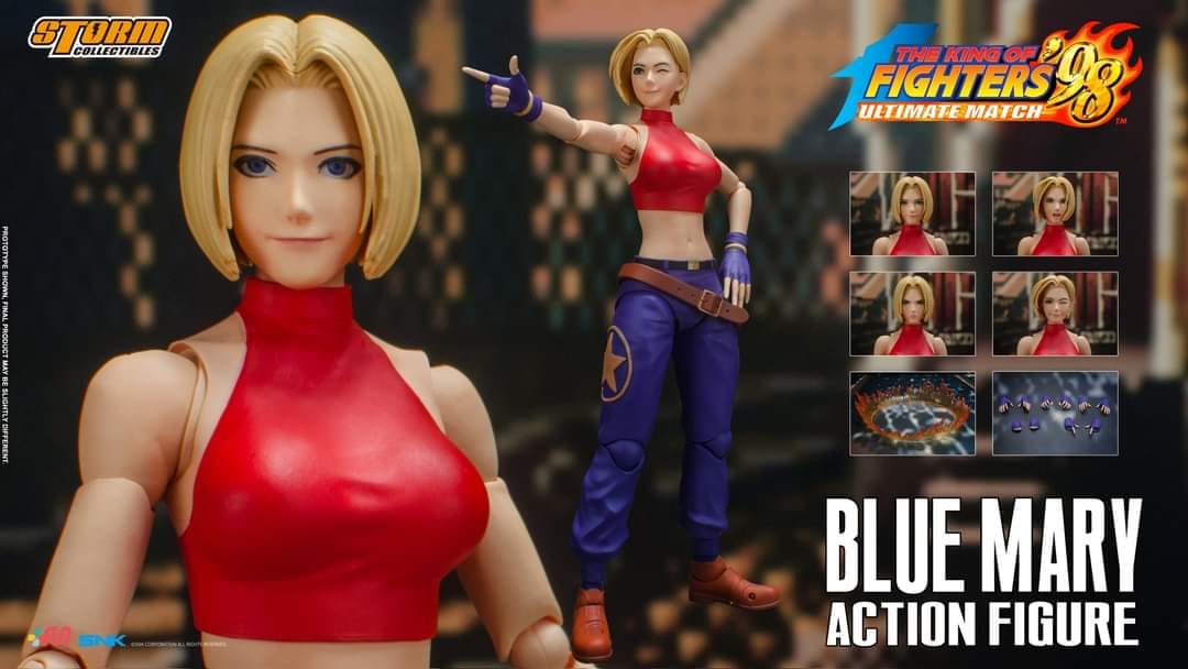 Blue Mary - Storm Collectibles 1/12th Scale King Of Fighters 98 -superhero-scifi-robot Sales 2023 0OODCisY1647777679